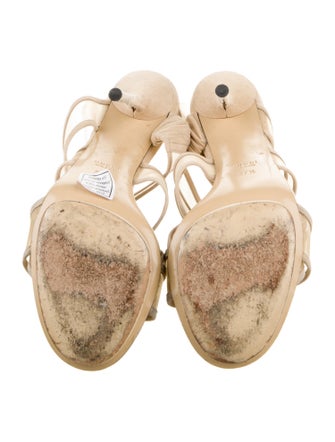 Gucci Mesh Slingback Sandals