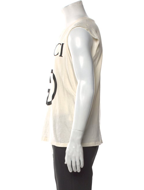 Gucci Interlocking G Logo Scoop Neck T-Shirt