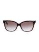 Gucci Web Accent Cat-Eye Sunglasses