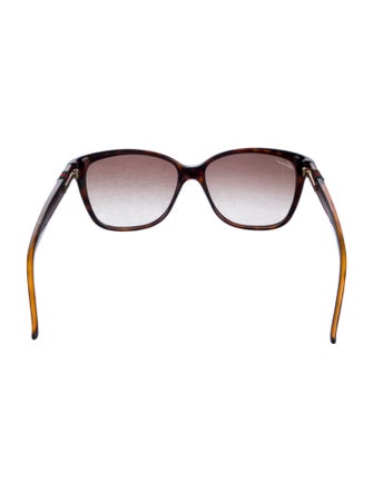 Gucci Web Accent Cat-Eye Sunglasses