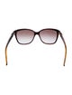Gucci Web Accent Cat-Eye Sunglasses