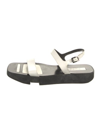 Gucci Leather Slingback Sandals