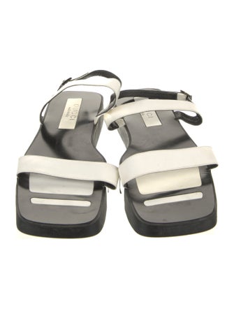 Gucci Leather Slingback Sandals