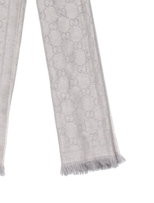 Gucci Wool Printed Scarf