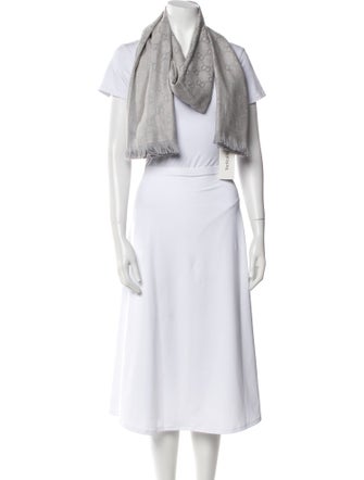 Gucci Wool Printed Scarf