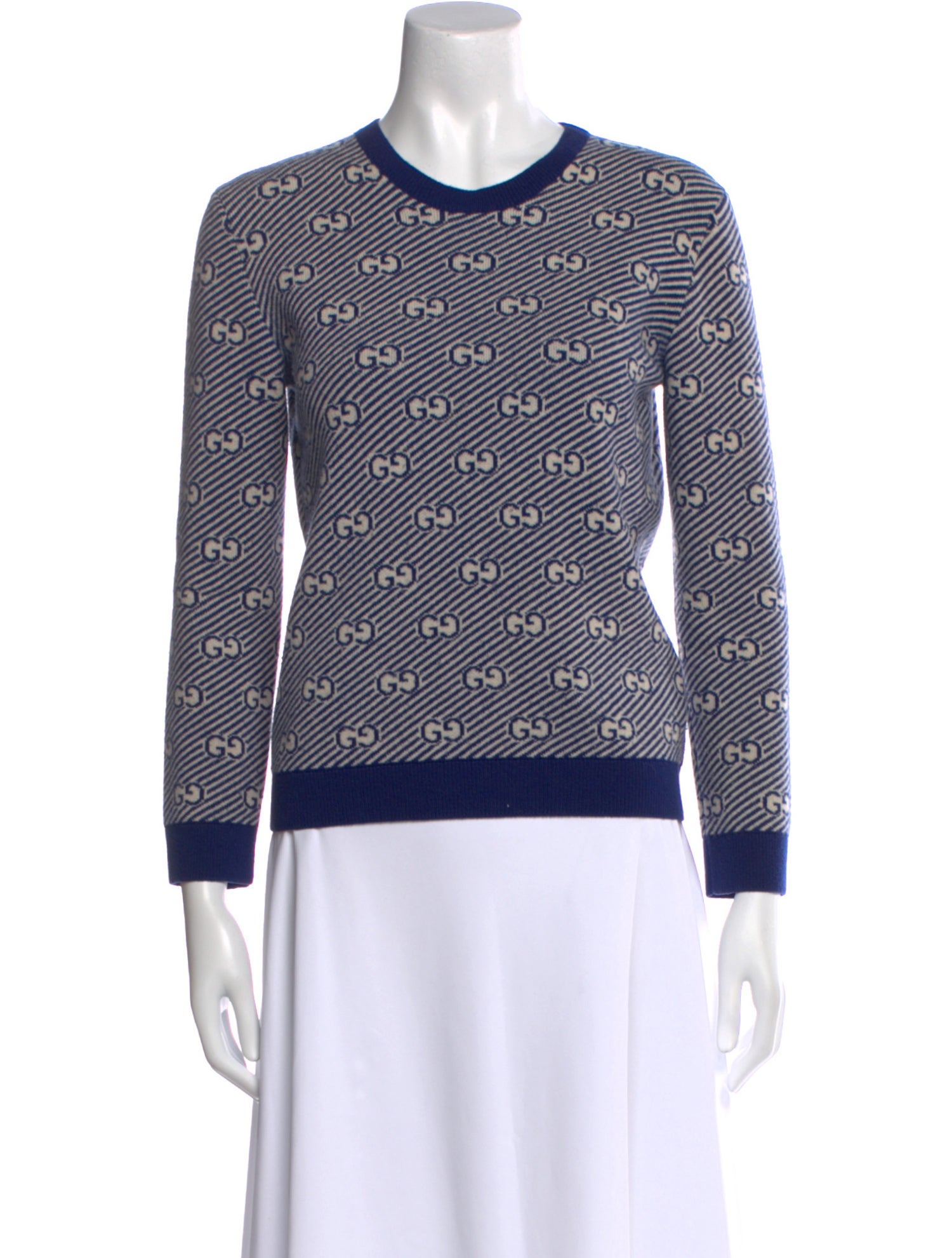 Gucci Wool Printed Sweater