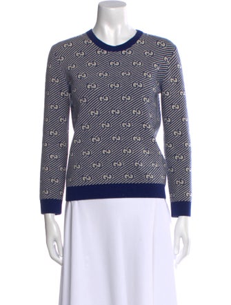 Gucci Wool Printed Sweater