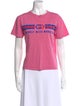 Gucci Graphic Print Crew Neck T-Shirt