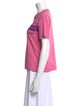 Gucci Graphic Print Crew Neck T-Shirt