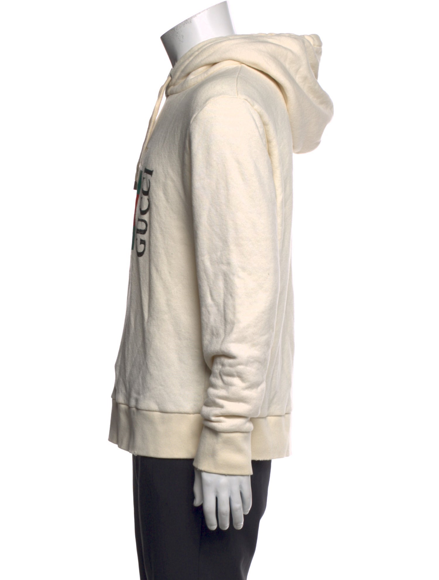 Gucci Web Accent Crew Neck Hoodie