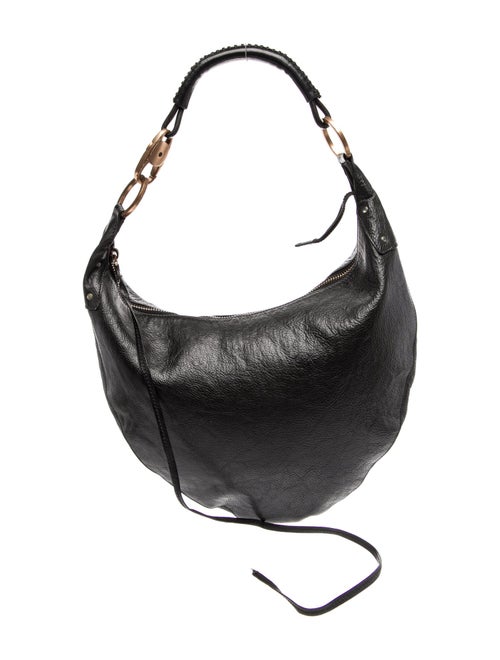 Gucci Leather Half Moon Hobo