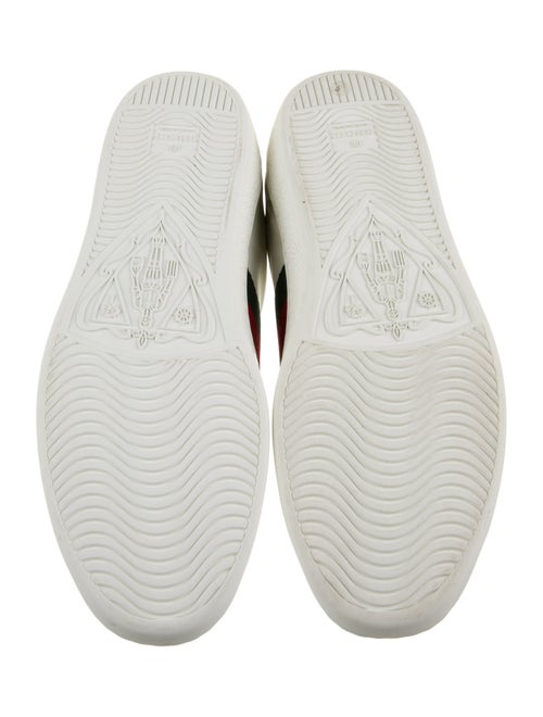 Gucci Leather Animal Print Sneakers