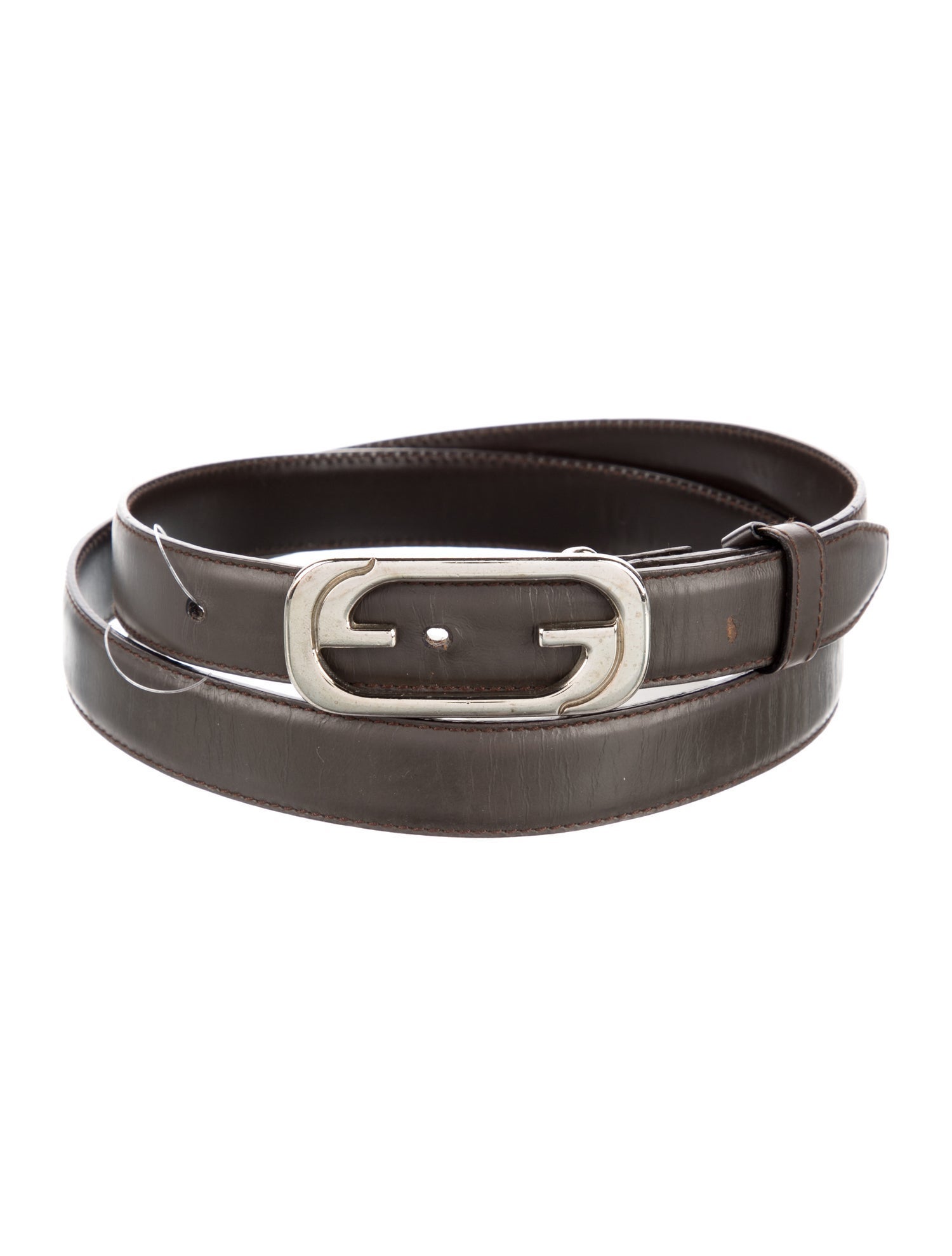 Gucci Skinny Leather Belt