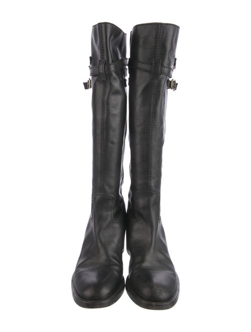 Gucci Leather Riding Boots