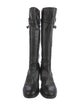 Gucci Leather Riding Boots