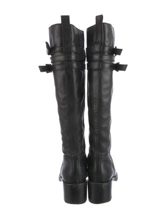 Gucci Leather Riding Boots
