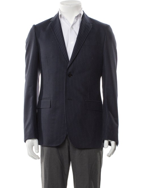 Gucci Wool Polka Dot Print Blazer