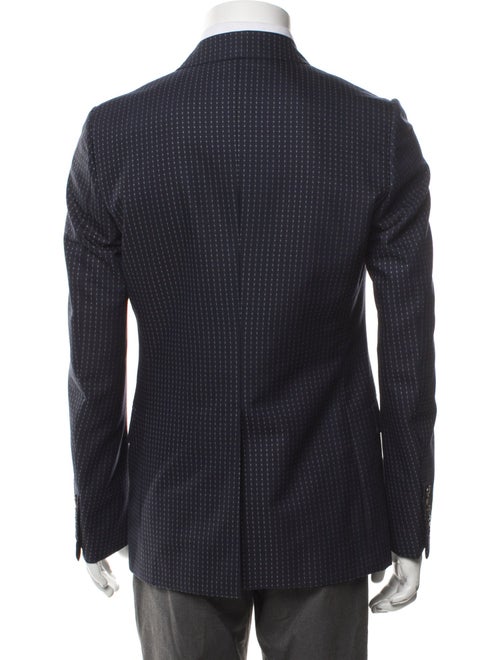 Gucci Wool Polka Dot Print Blazer