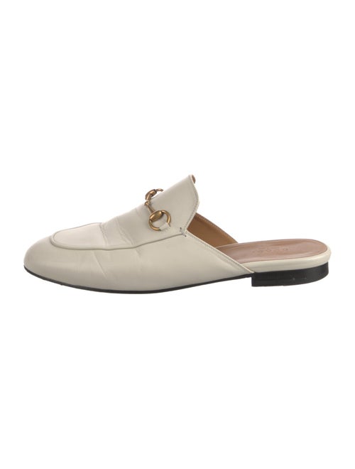 Gucci Horsebit Accent Leather Mules