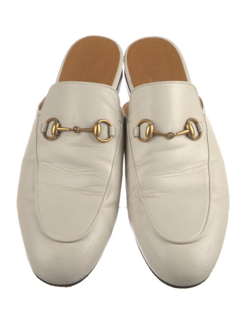 Gucci Horsebit Accent Leather Mules