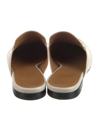 Gucci Horsebit Accent Leather Mules