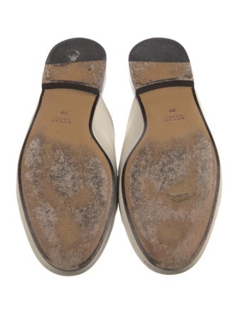 Gucci Horsebit Accent Leather Mules