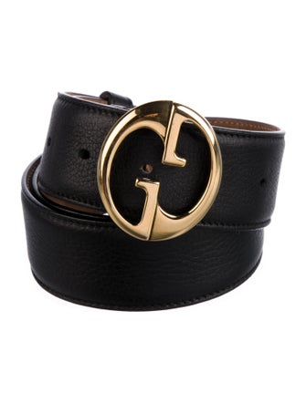 Gucci 1973 Pattern Leather Belt