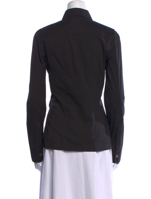 Gucci Long Sleeve Button-Up Top