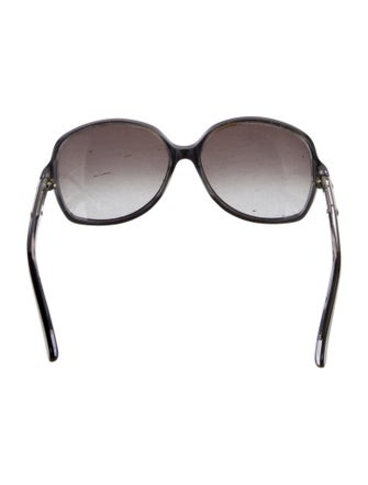 Gucci Interlocking G Logo Oversize Sunglasses