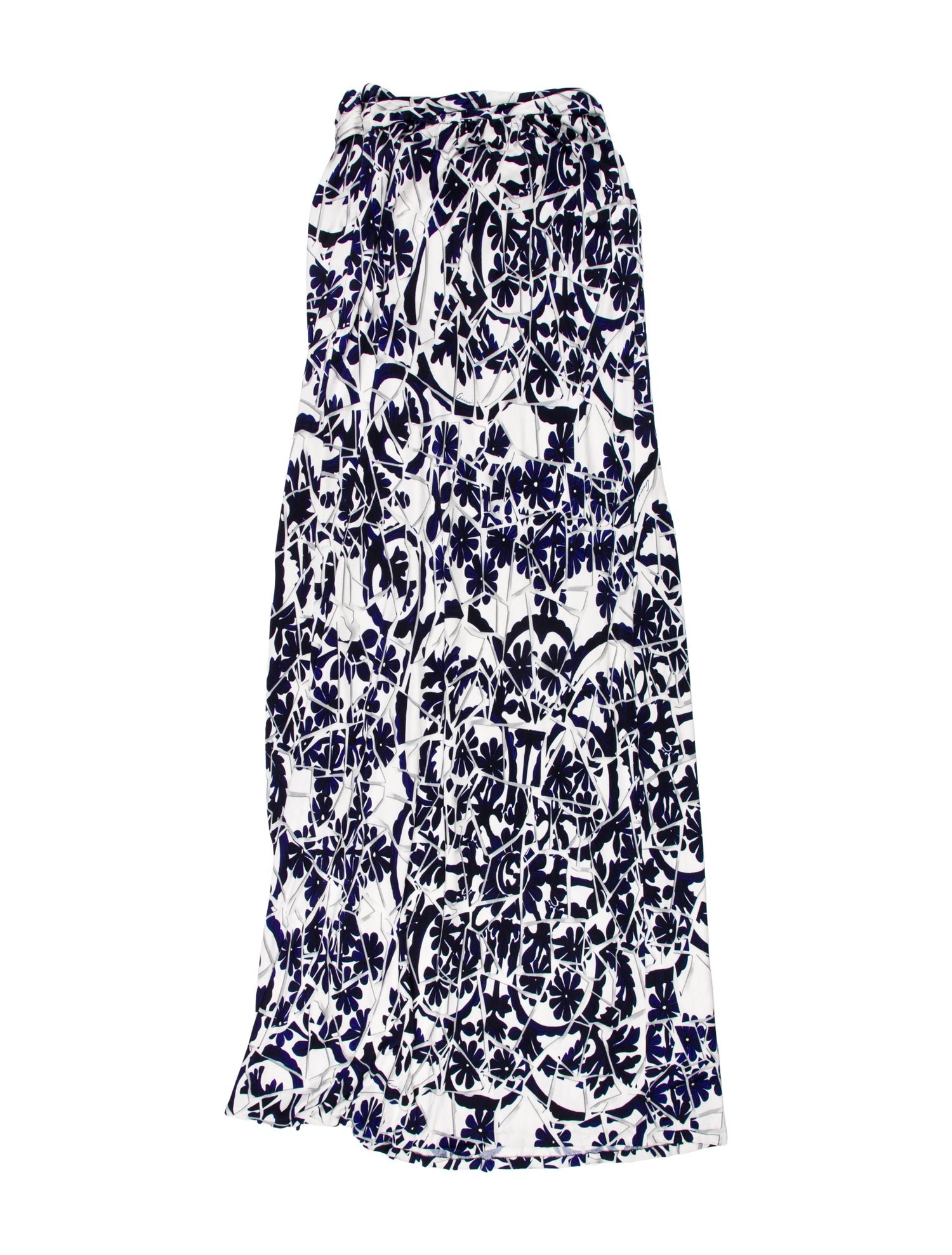 Gucci Printed Long Skirt