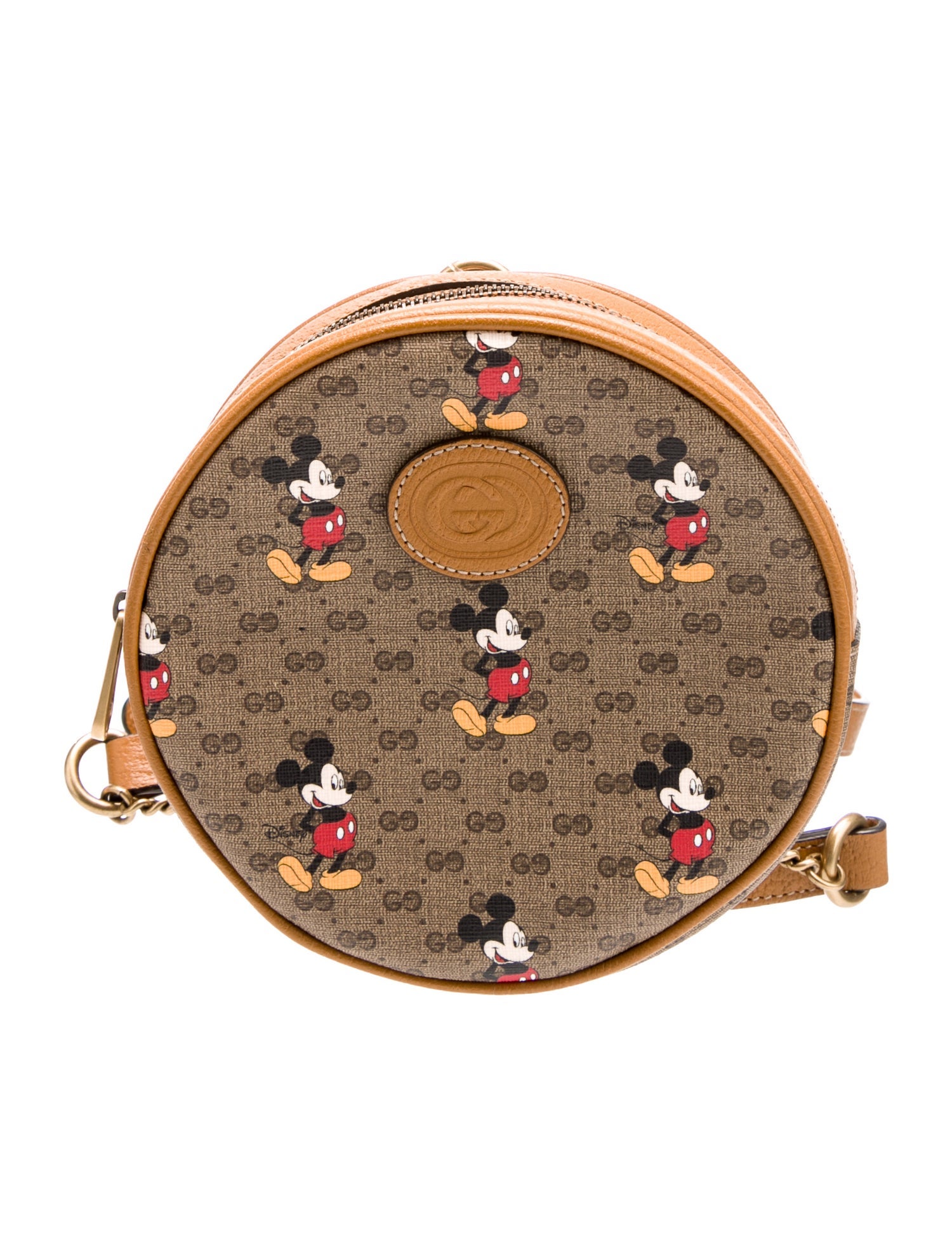 Gucci Micro GG Monogram round mickey shoulder bag Mini