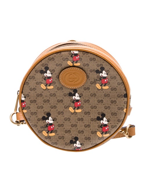 Gucci Micro GG Monogram round mickey shoulder bag Mini
