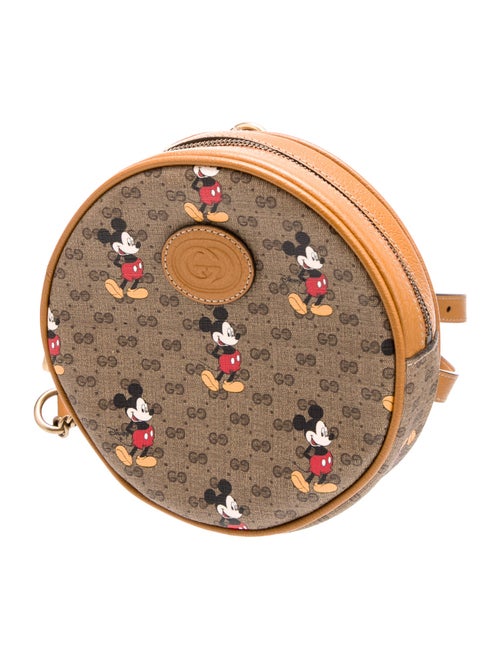 Gucci Micro GG Monogram round mickey shoulder bag Mini