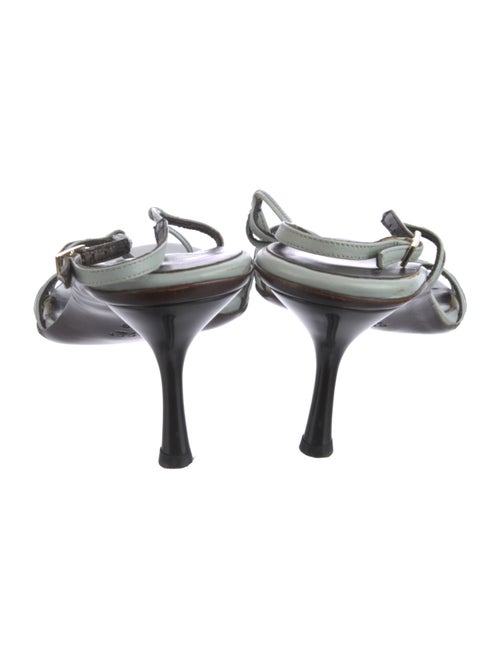 Gucci Leather Slingback Sandals