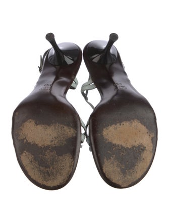 Gucci Leather Slingback Sandals