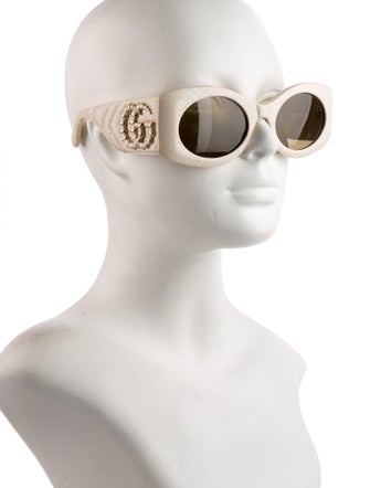 Gucci Interlocking G Logo Oversize Sunglasses