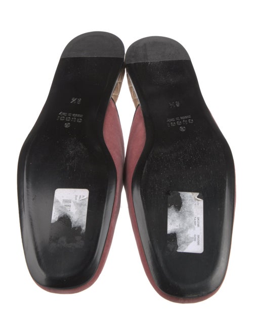 Gucci Velvet Animal Print Slippers