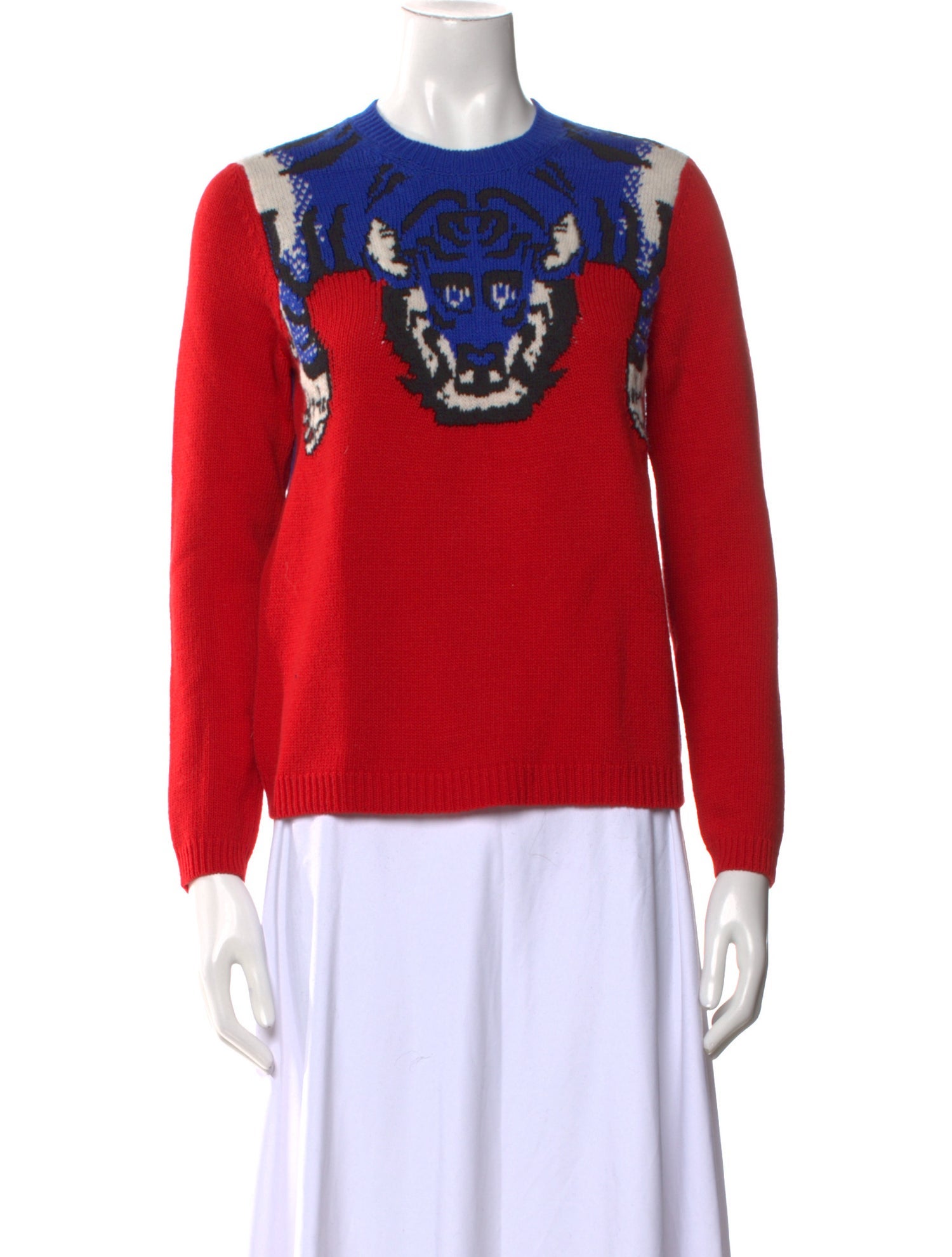 Gucci Wool Graphic Print Sweater w/ Tags