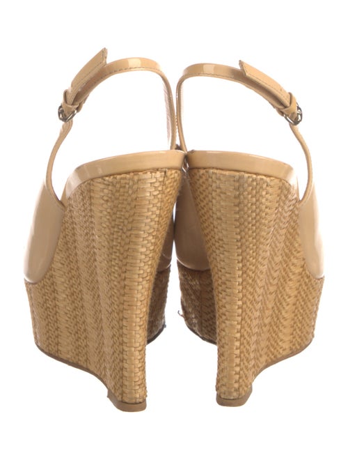 Gucci Patent Leather Slingback Pumps