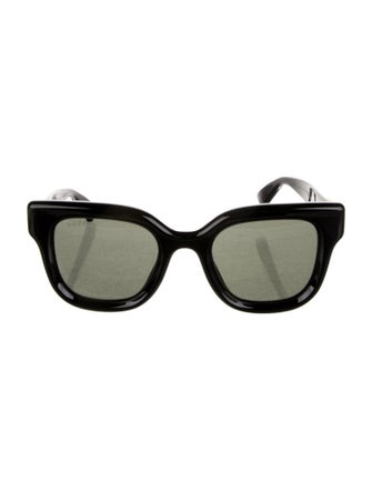 Gucci Interlocking G Logo Wayfarer Sunglasses