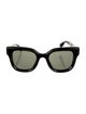 Gucci Interlocking G Logo Wayfarer Sunglasses