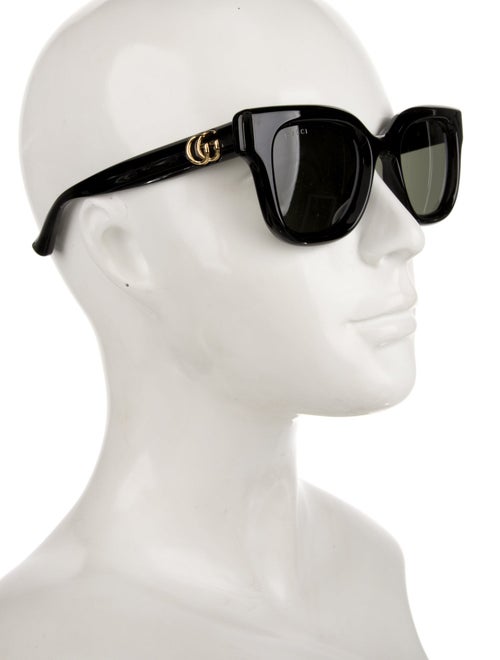 Gucci Interlocking G Logo Wayfarer Sunglasses