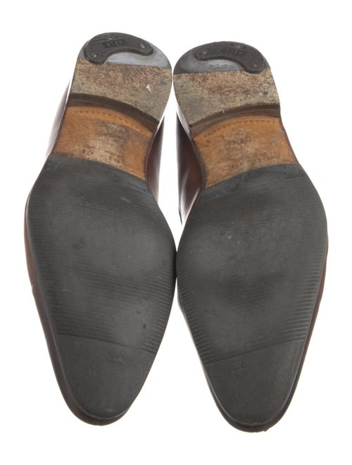 Gucci Horsebit Accent Leather Dress Loafers