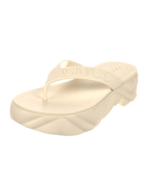 Gucci Rubber Flip Flops
