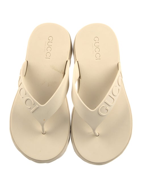Gucci Rubber Flip Flops