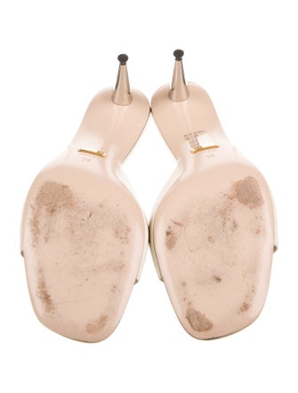 Gucci Interlocking G Logo Leather Slides