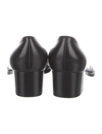 Gucci Horsebit Accent Leather Pumps