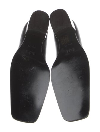 Gucci Horsebit Accent Leather Pumps