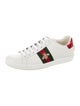 Gucci Web Accent Leather Sneakers