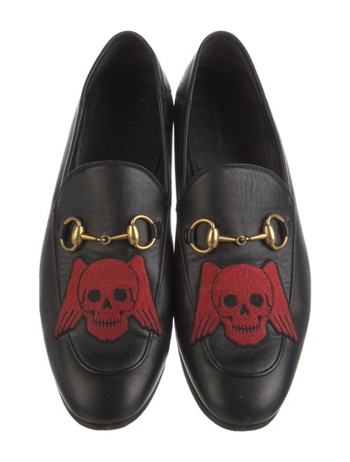 Gucci Horsebit Accent Leather Dress Loafers